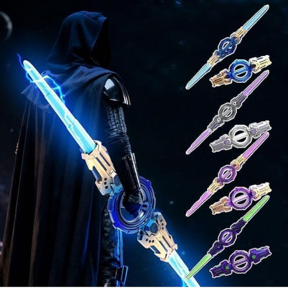 NeoBlade™ LED Rotating Double-Edged Sword Launcher